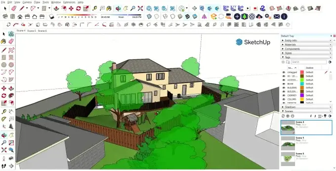 لپتاپ مناسب sketchup